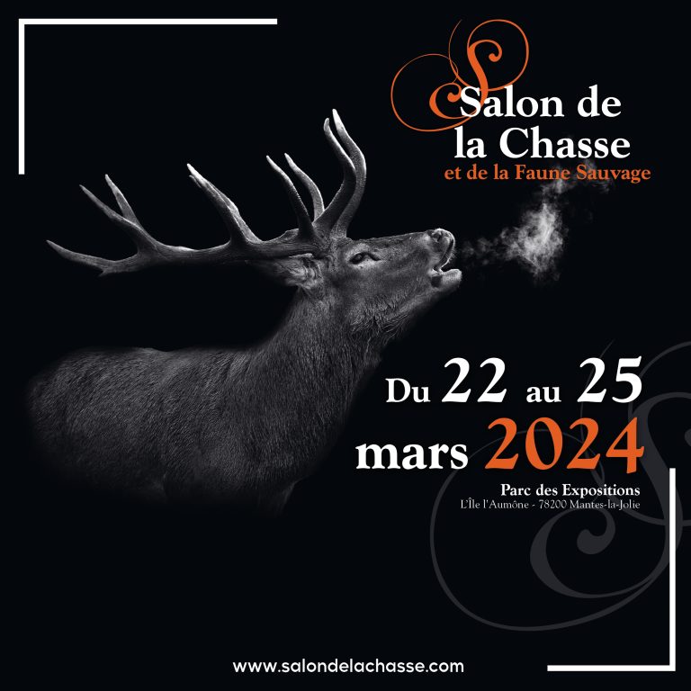 Salon de la Chasse et de la Faune Sauvage à Mantes-la-Jolie (78) du 22 au 25 mars 2024